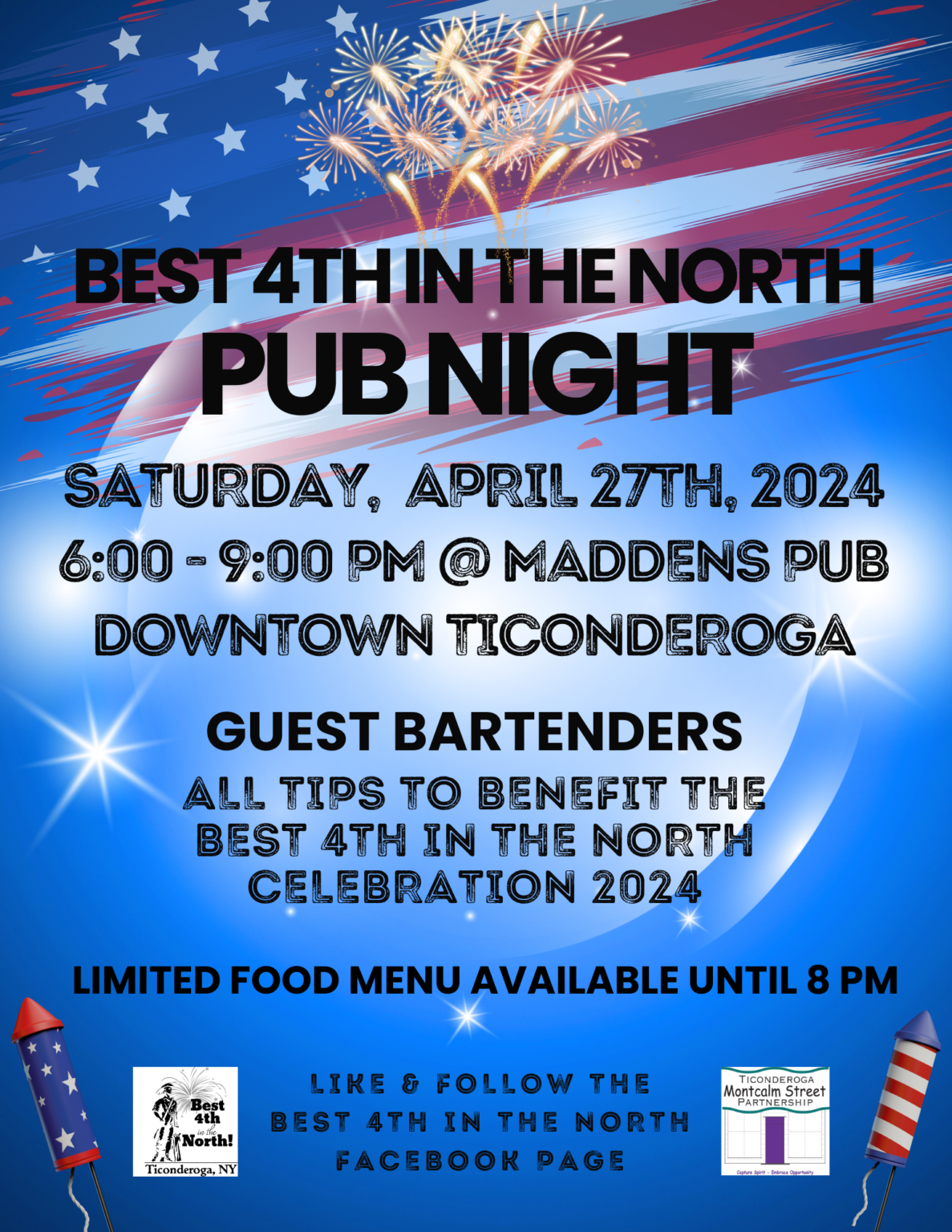 Ticonderoga Area Chamber of Commerce | Best 4th In The North Night At ...