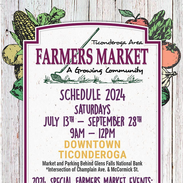 Farmer's Market Rack Card