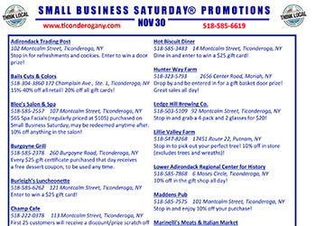 Small Business Saturday Promos Flyer