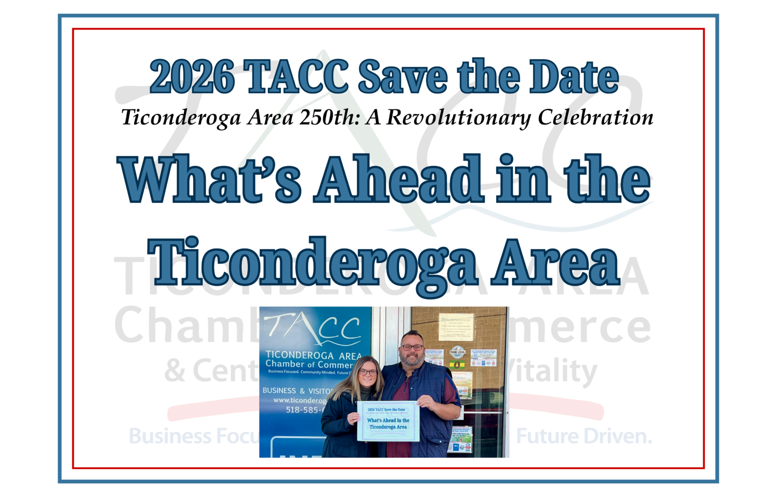Ticonderoga Area Chamber of Commerce | 2026 TACC Save The Date – What’s ...